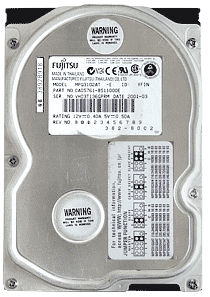 Ανάκτηση δεδομένων σκληρών δίσκων Fujitsu MPG3409AT 